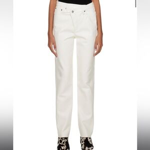Agolde White Women's Pants